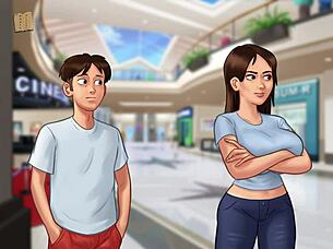 Watch the erotic adventures unfold in Summertime Saga 50, where cartoon characters explore their deepest desires in this game.