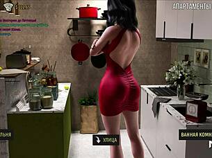 Juliana Leal's trans ass after a bareback session