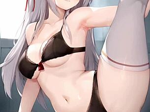 What naughty secrets does alya hide in this hentai adventure?