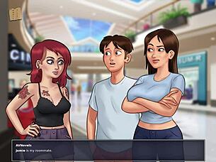 Watch the erotic adventures unfold in Summertime Saga 50, where cartoon characters explore their deepest desires in this game.