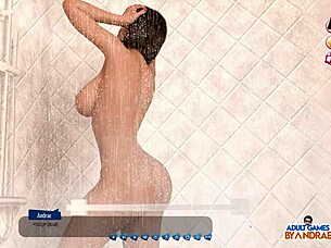 Eve gets caught in the shower