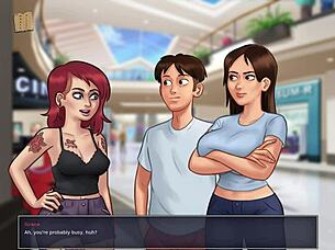 Watch the erotic adventures unfold in Summertime Saga 50, where cartoon characters explore their deepest desires in this game.