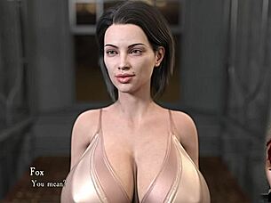 shadows ep 7 features rough cartoon handjob with big ass dildo