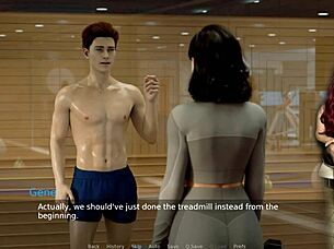 ms denvers cosplays as seductive mother in law with big tits in anime episode 49, teasing old milf fantasies