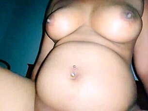 My step aunt rides cowgirl with big boobs and tight pussy pounding