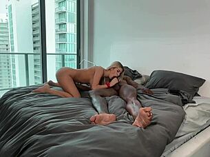 Jason Loves BBC Drilling Hot Blonde Ema Karter!