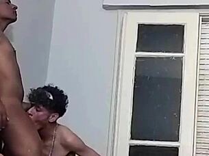 Brazilian Orgy Backstage in Hotel Room