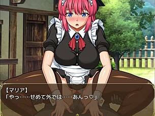 i played this hentai game with a cool maid, and we became lovers in the sequels