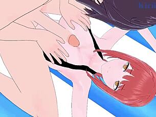 Kobeni Higashiyama And Makima Intense Sex - Chainsaw Man Hentai