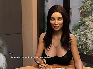 three busty milfs race in sexy stockings