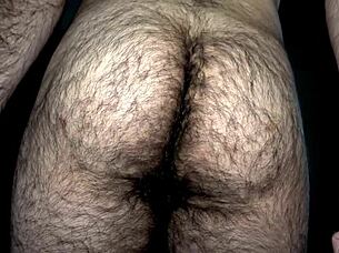 Louivmane hairy gay bear body tour compilation features solo masturbation and ass worshiping.