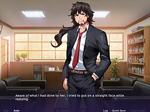 continuing the game with bondage and threesome in episode 2