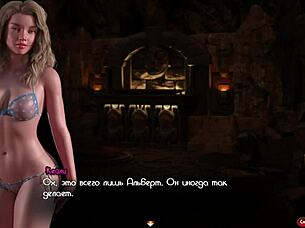 Treasure of Nadia character gets his cock horny episode 2 14