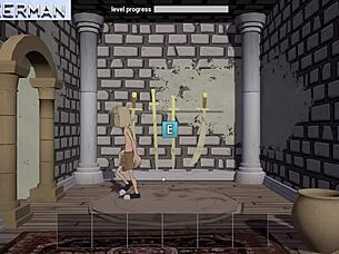 In Fuckerman Ero Ring, fuck with big tits cowgirl