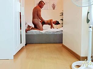 I escaped city for filling my pussy with cum