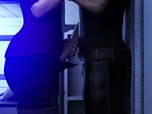 Big Ass Redhead in Anime Gets Fingered and Banged Hard