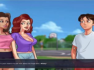 I play Summer Time Saga unc part 35