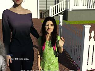 three busty milfs race in sexy stockings