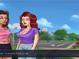 I play Summer Time Saga unc part 35