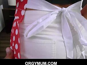 stepmom cheating her husband by fucking with stepson candice dare