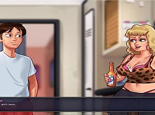 I play Summer Time Saga unc part 35