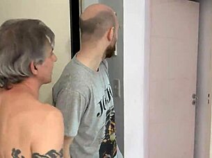 She agrees to rough anal threesome with double penetration to hide her secret.