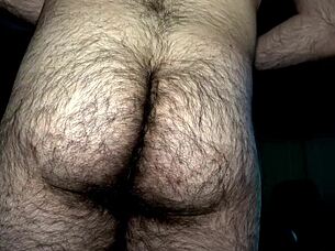 Louivmane hairy gay bear body tour compilation features solo masturbation and ass worshiping.