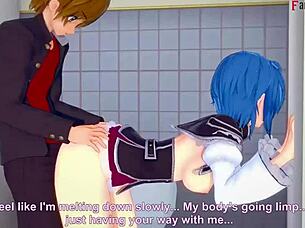 Xenovia and Issei fuck Rias finds out HS DXD NTR madness 3 full movie