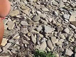 POV sex with friend's mom on beach and in hotel involves licking and anal fingering.