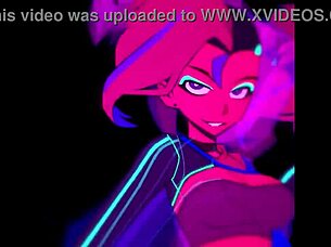 Moikaloop Performs Sexy Dance Moves