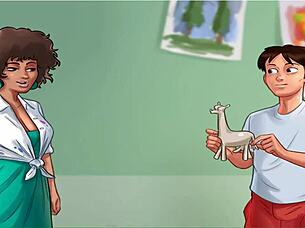 I play Summer Time Saga unc part 35