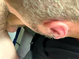 wild toilet blowjob compilation with gay neighbors outdoors