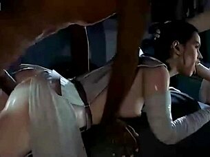 Star Wars hentai compilation features princess in intense scenes