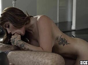 Submissive Teen 18+ Babysitter Adria Rae Belongs to Boss So She Is Obedient and Horny!