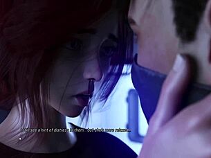 Big Ass Redhead in Anime Gets Fingered and Banged Hard