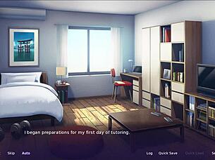 continuing the game with bondage and threesome in episode 2