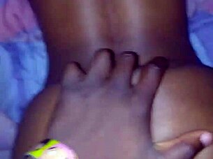 Big Booty Midget Sneaks in for Face Fucking