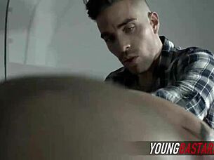 why not try this tractable plow machine for blowjob with young amateurs?