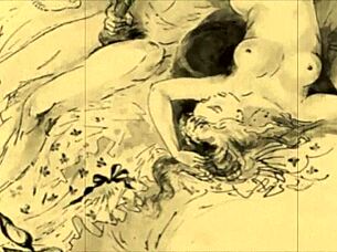 vintage erotic illustration collection