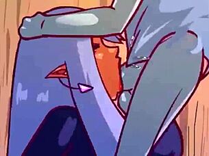 a short animation created by derpixon featuring anime style characters in various scenes