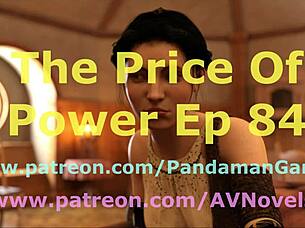 Does the blonde housewife console her husband's friend with her pussy?