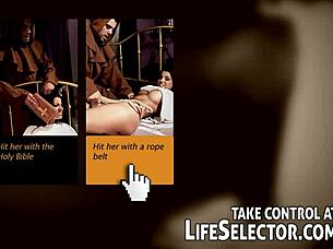 Exorcism of a possessed angel.