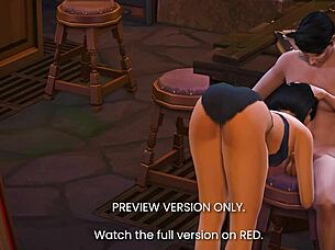 this love potion 3d hentai preview looks fun
