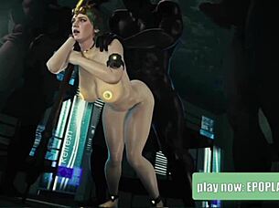 Milf Letting All Boys Take Turn on Her Holes in Interracial 3Some