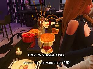 Detailed 3D Hentai Dinner Date Preview Featuring Celebrity Scandal