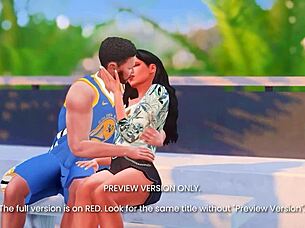 courtside passion unfolds in 3d hentai parody preview