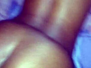 Big Booty Midget Sneaks in for Face Fucking