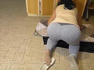 sweet mature mom begs for cock from son