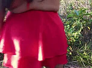 did you see outdoor sex with my cousin?