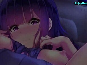 On a journey with a secret girl in this anime adventure.